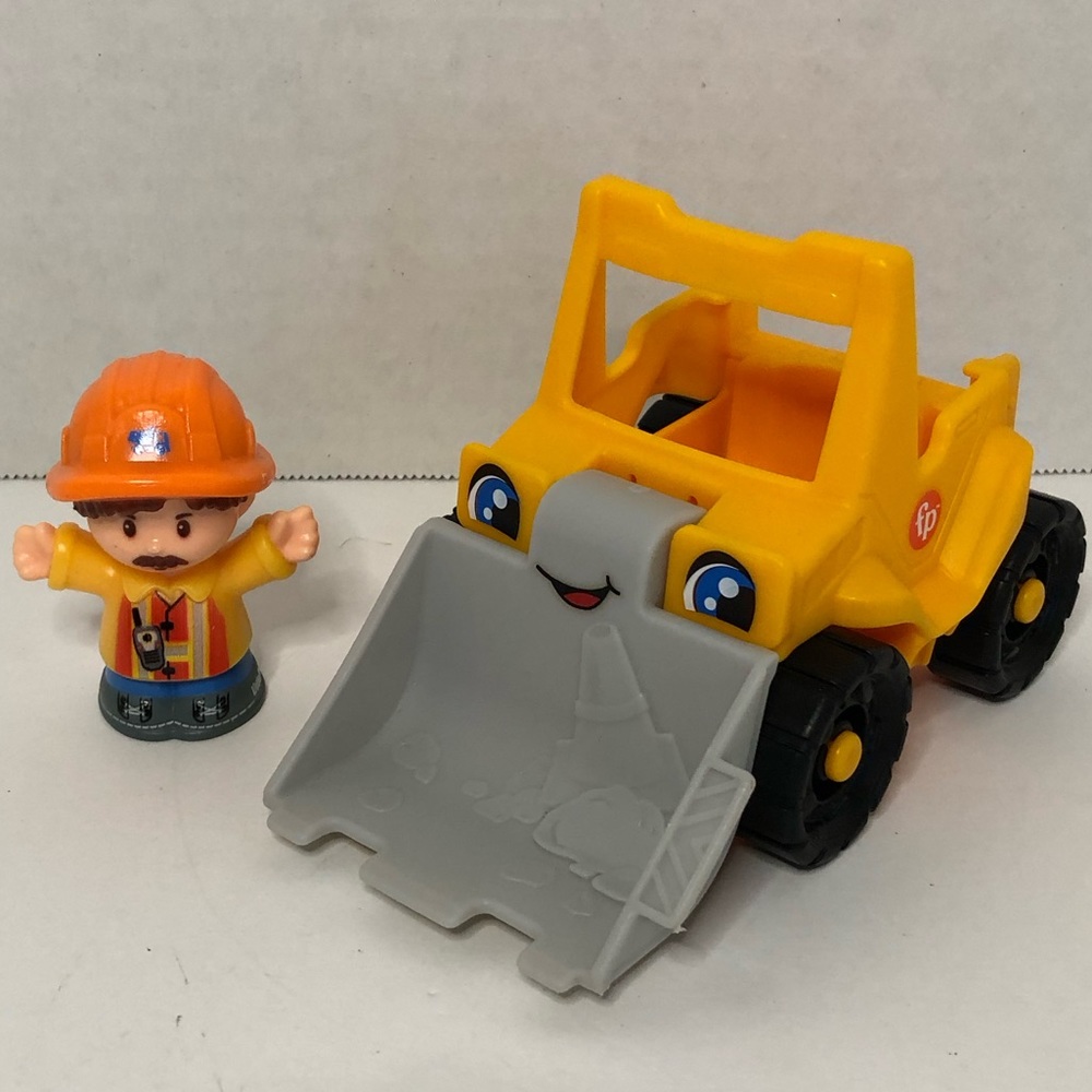 Fisher Price Little People Loader Construction and Operator Figure